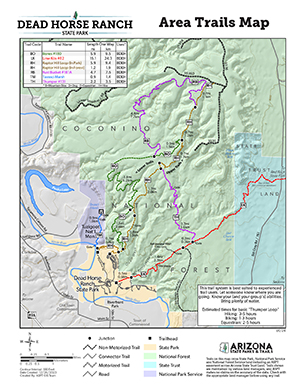 Park Trails Map (Color)