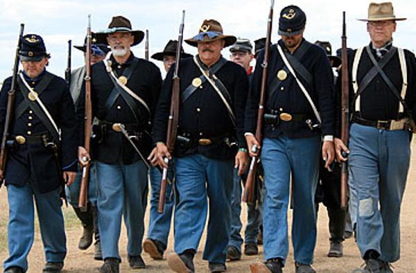 Reenactors at Fort Verde Days