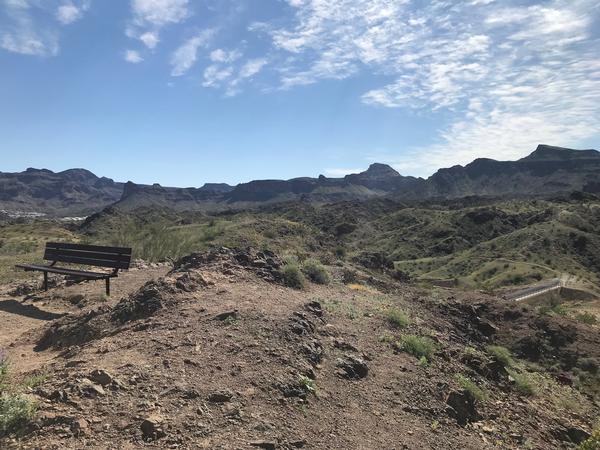 Enjoy open air views from the Buckskin Loop Trail